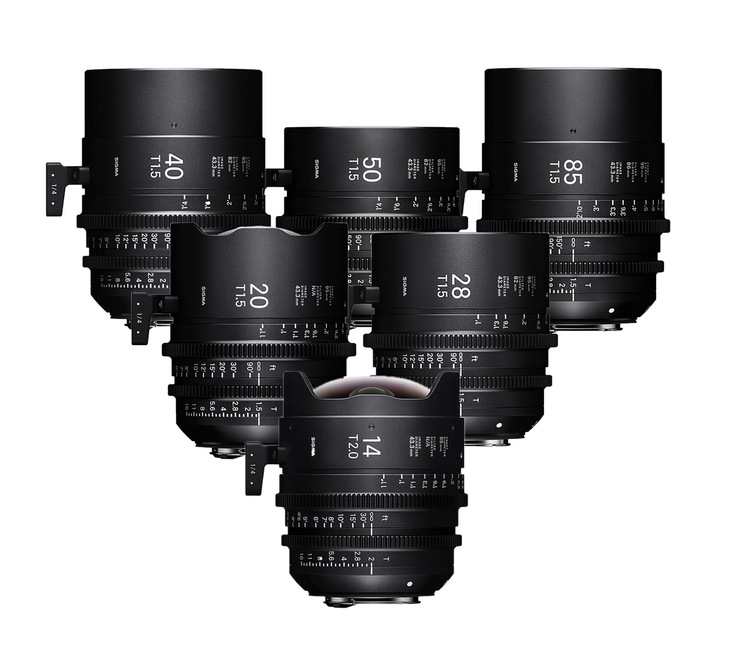 Sigma FF High Speed PL Lenses — Greenwood Cinema Rentals | NYC